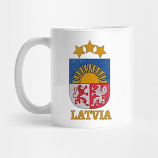 Latvian Coat of Arms Mug